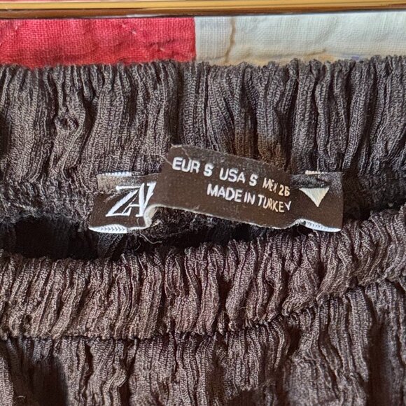 Zara Crinkle Cuff Balloon Pants - Picture 9 of 9